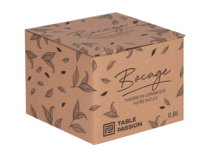 Théière avec filtre Bocage camel 0,6L