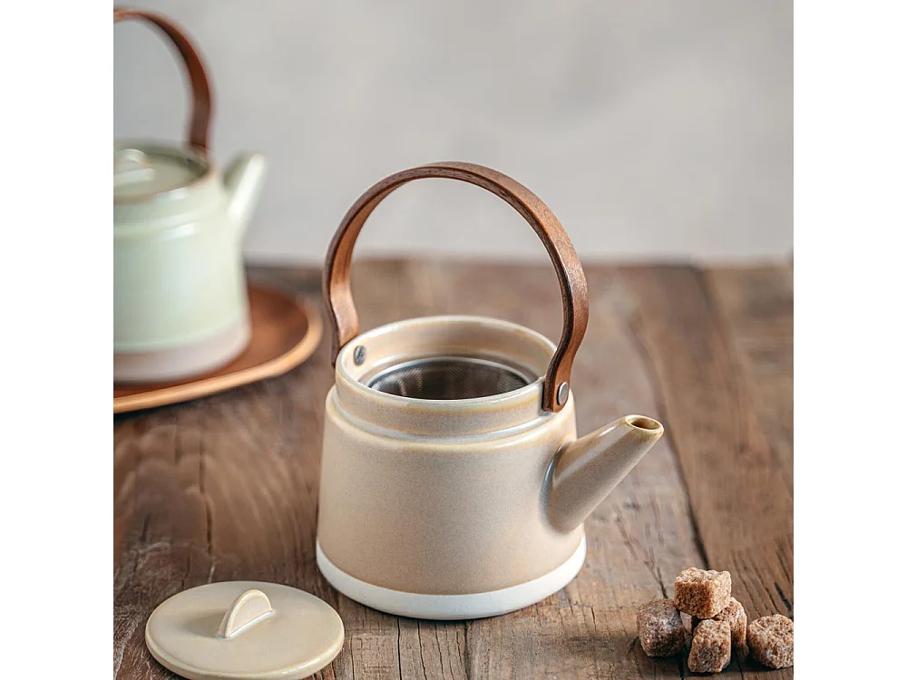 Théière avec filtre Bocage camel 0,6L