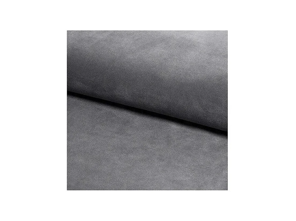 Fauteuil en velours - Harry - L 68 x l 90 x H 101 cm - Gris