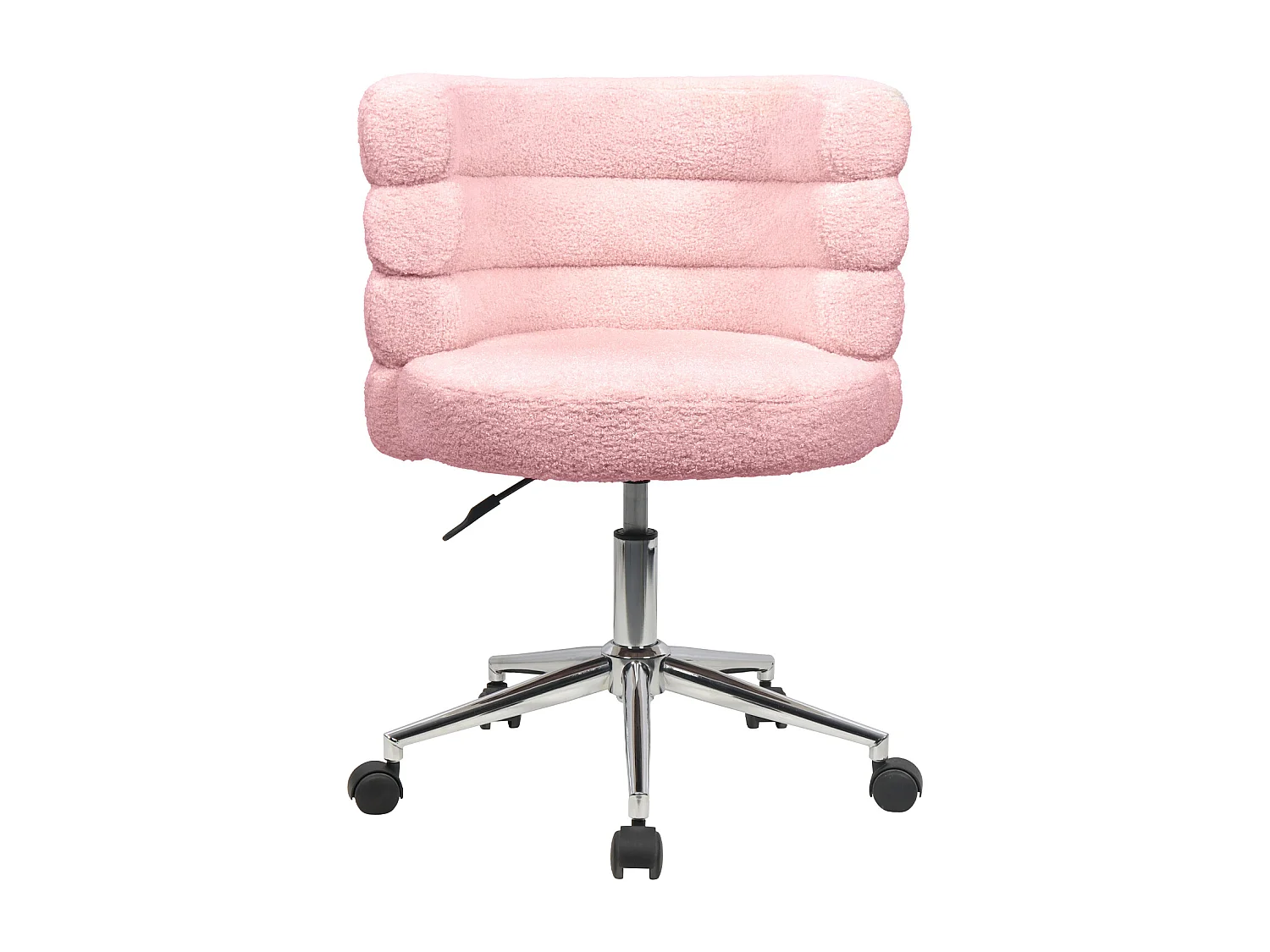 Chaise de bureau réglable en hauteur avec roulettes