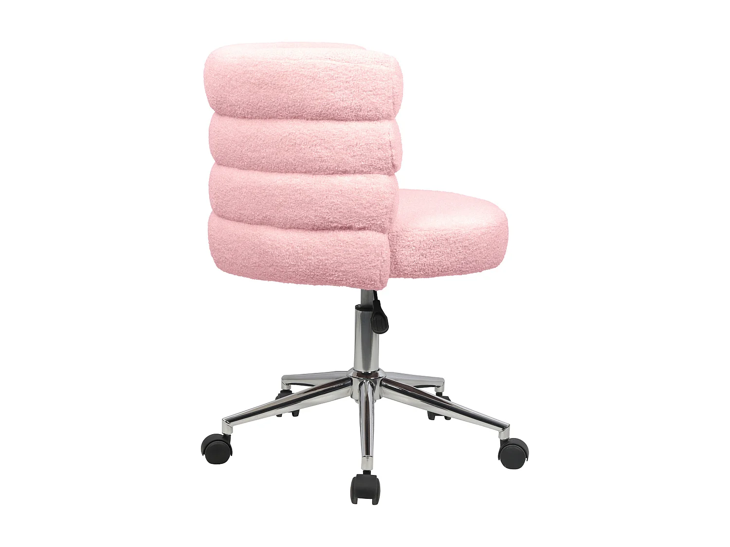 Chaise de bureau réglable en hauteur avec roulettes