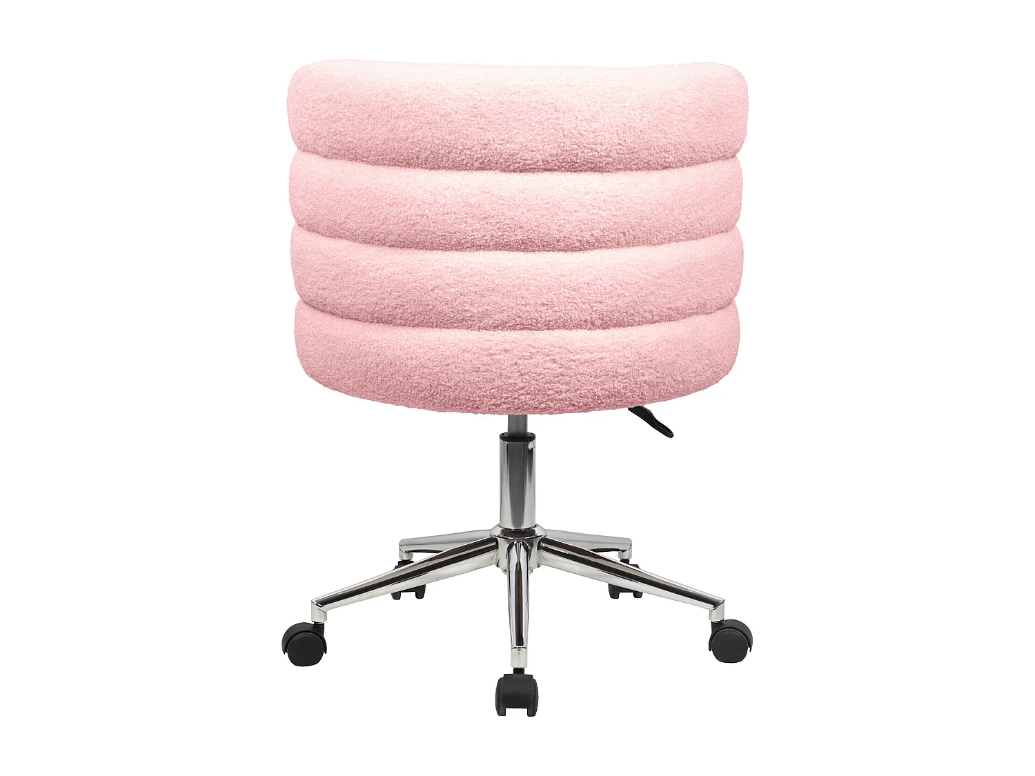 Chaise de bureau réglable en hauteur avec roulettes