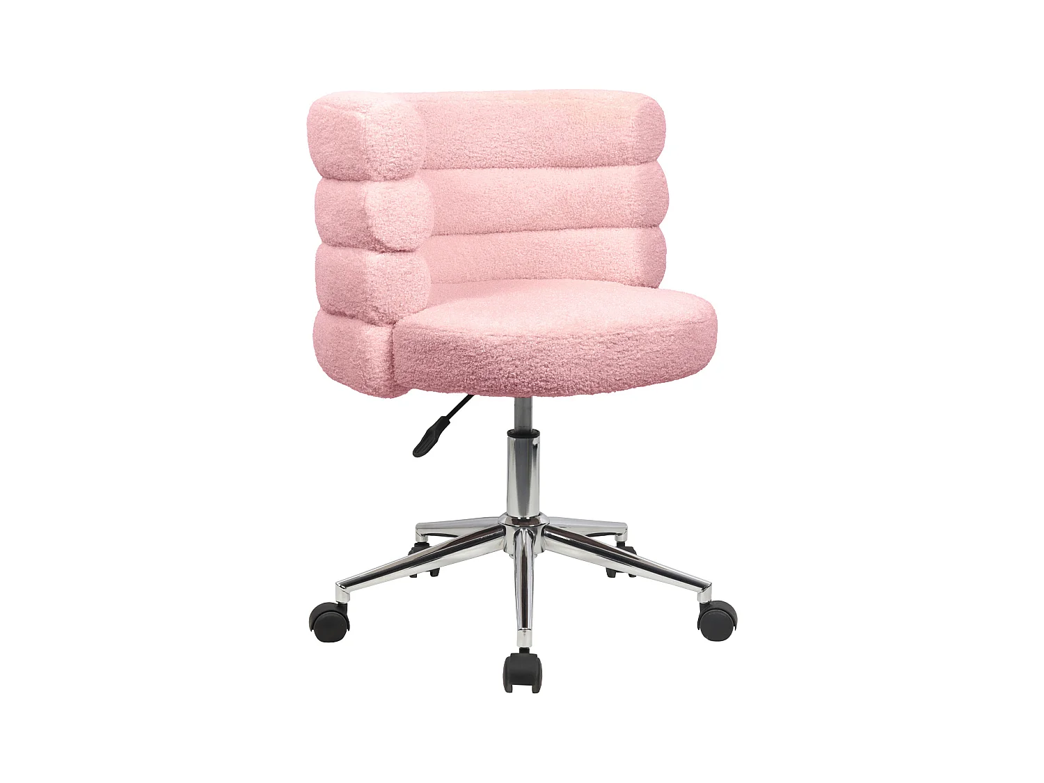 Chaise de bureau réglable en hauteur avec roulettes