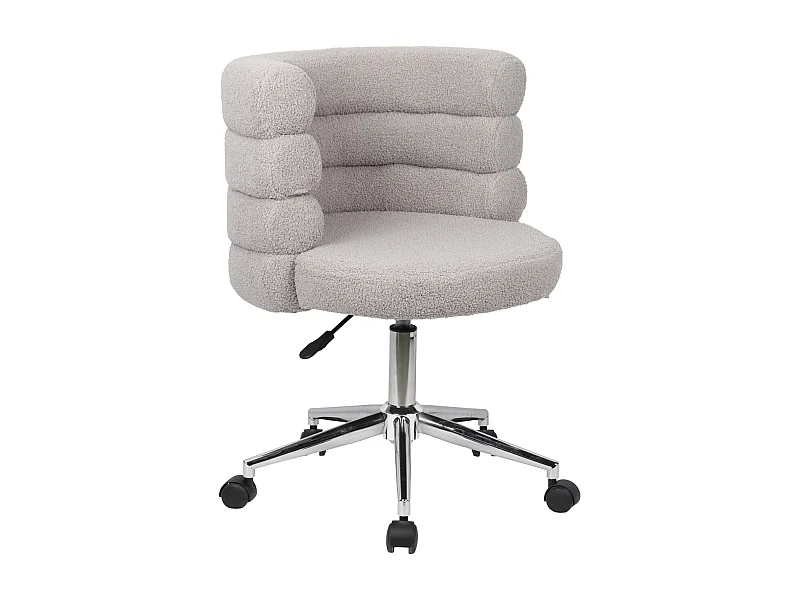 Chaise de bureau réglable en hauteur avec roulettes