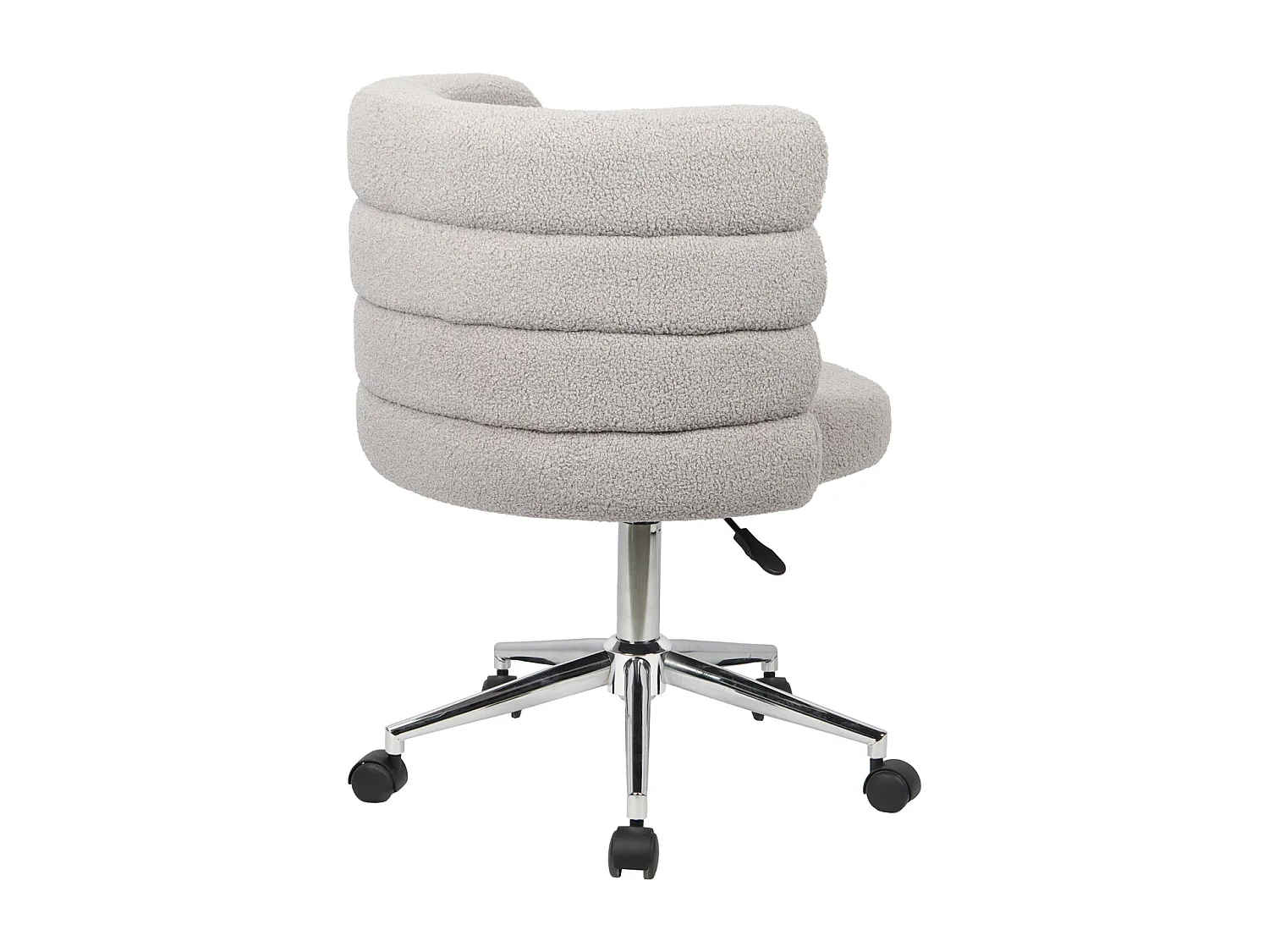 Chaise de bureau réglable en hauteur avec roulettes