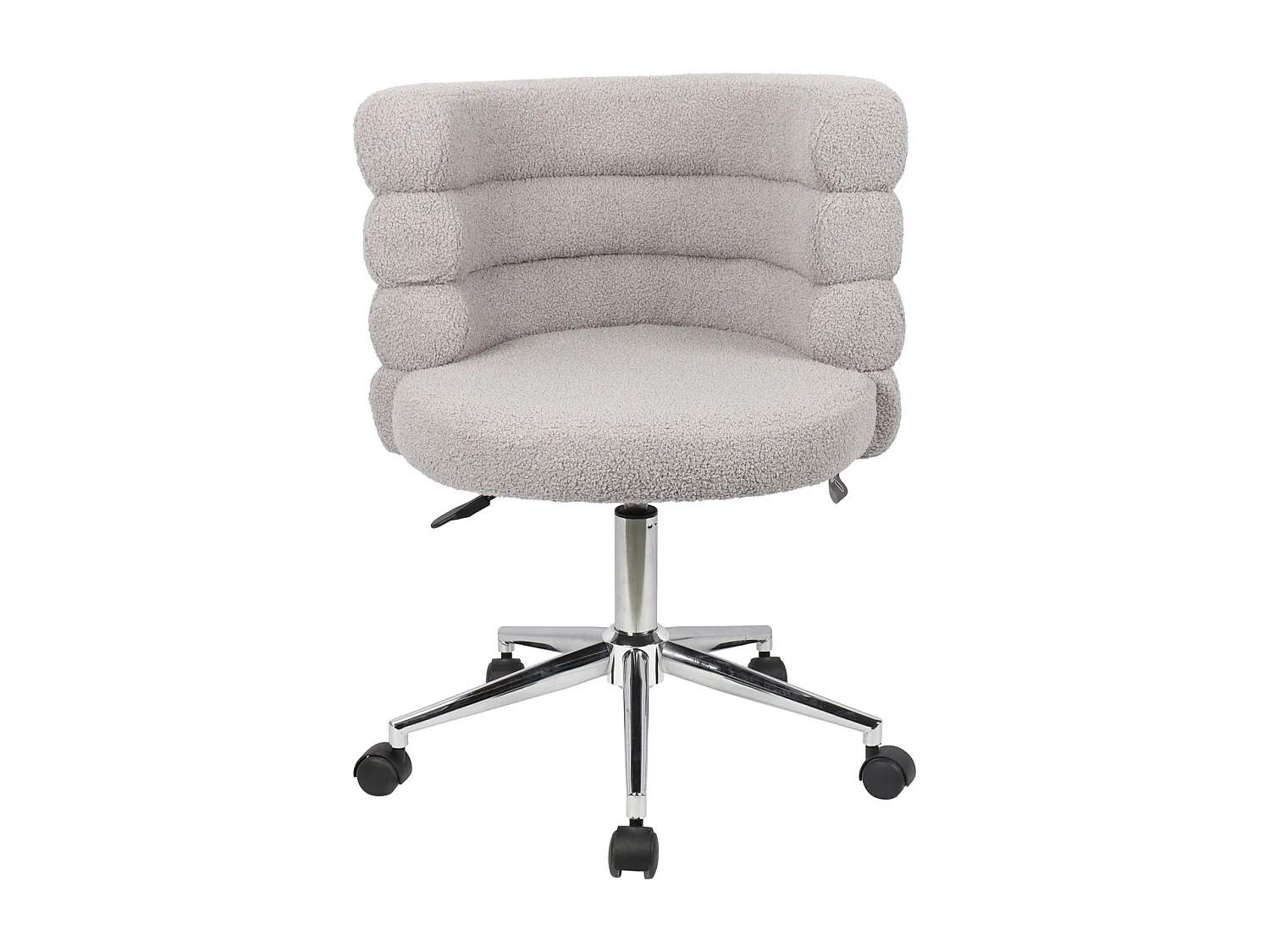 Chaise de bureau réglable en hauteur avec roulettes