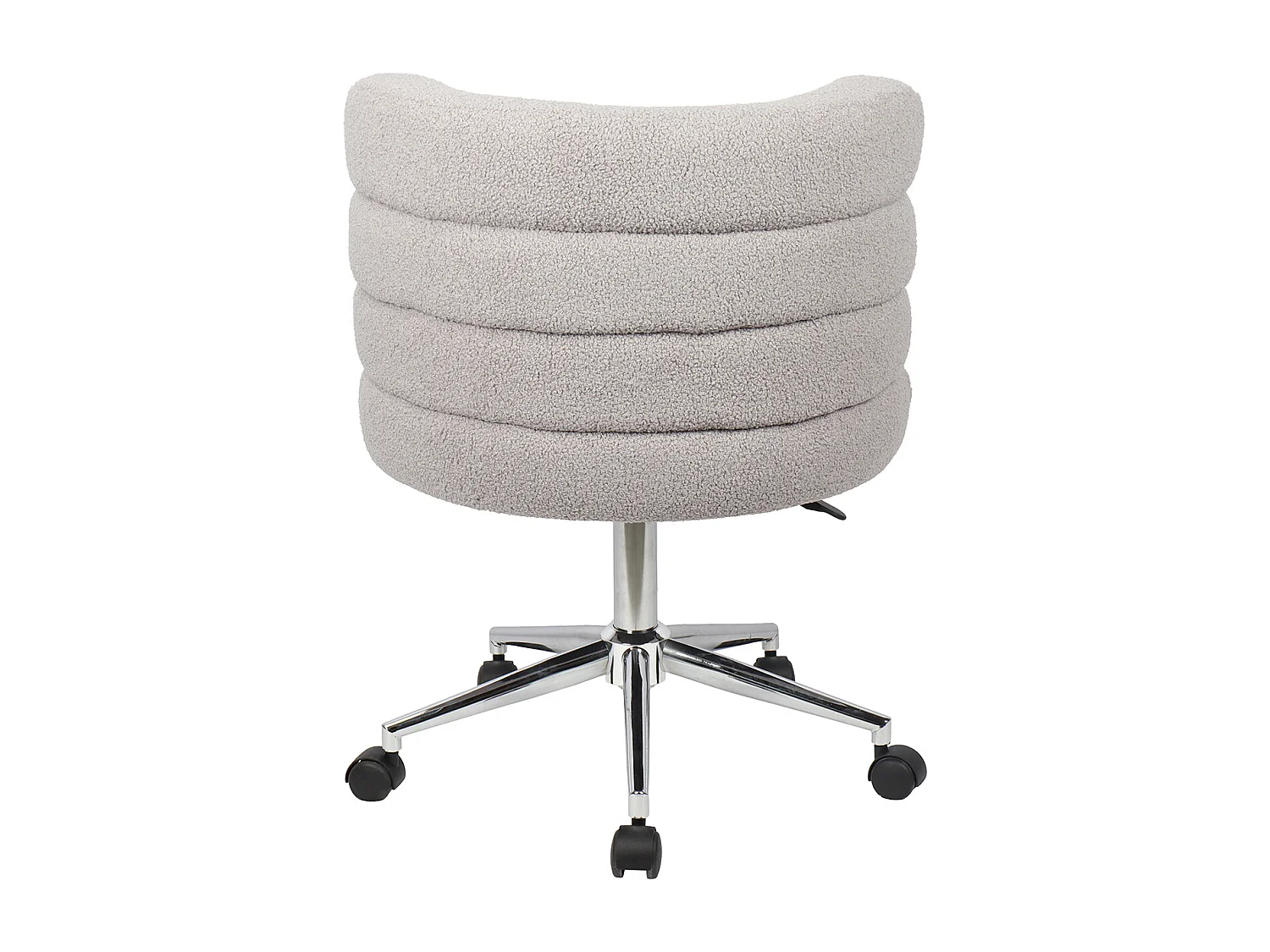 Chaise de bureau réglable en hauteur avec roulettes