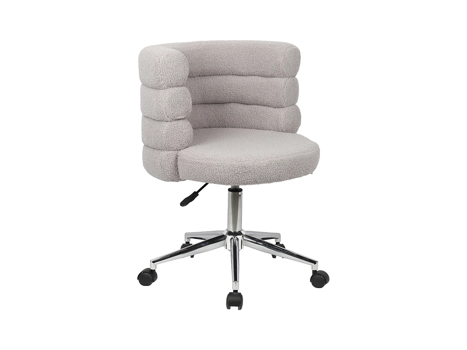 Chaise de bureau réglable en hauteur avec roulettes