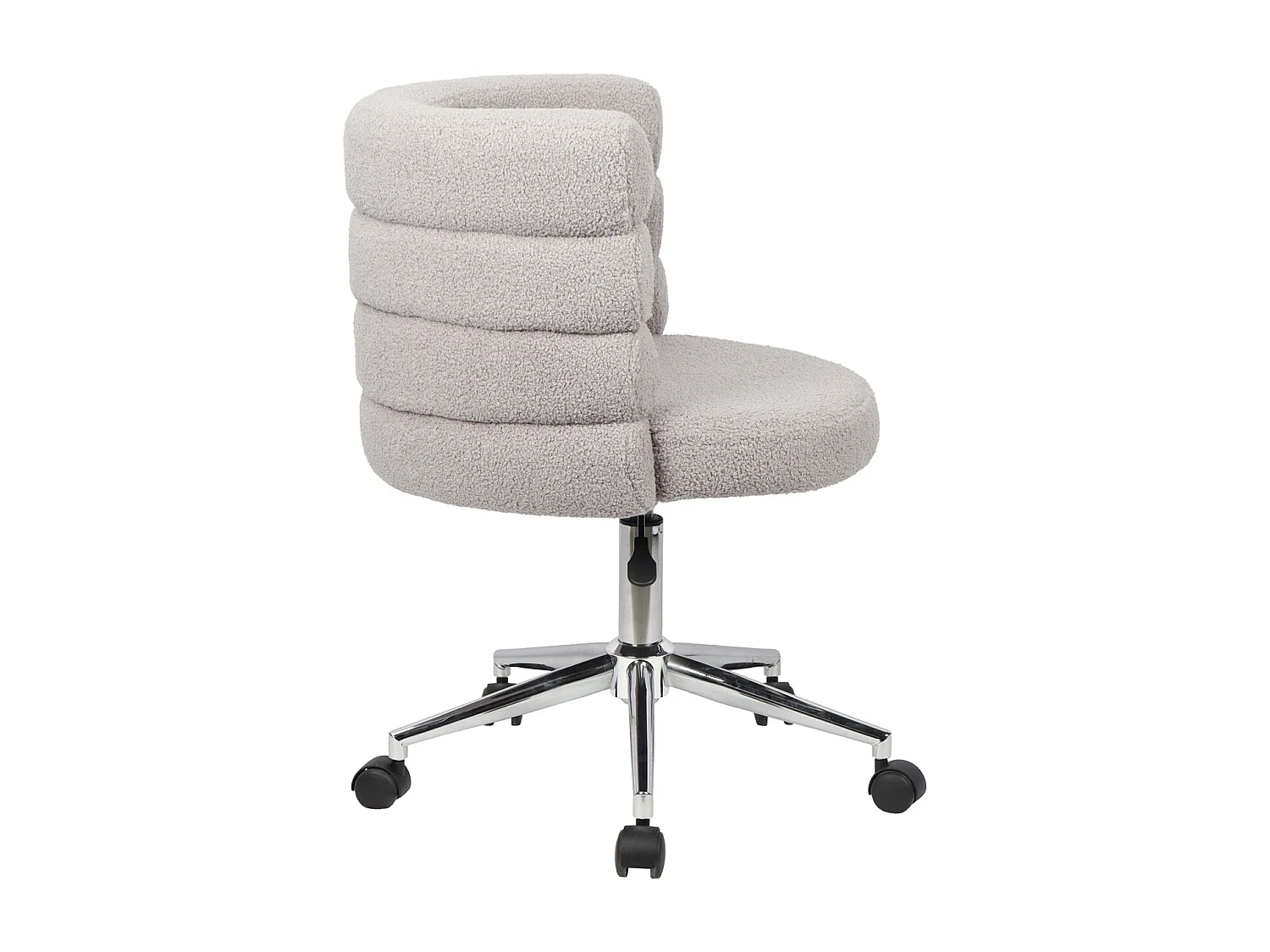 Chaise de bureau réglable en hauteur avec roulettes