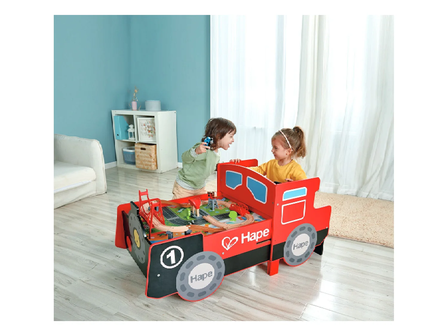 Lokomotivtisch - 122,8 x 63,8 x 59 cm - Ab 3 Jahren