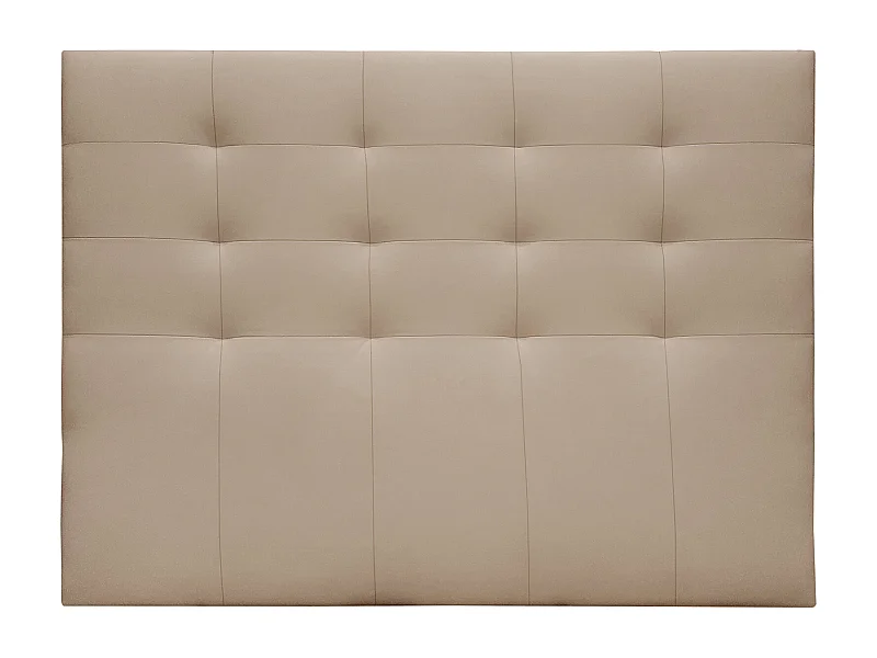 Buyqualia Cabecero Camas 150/135 en Polipiel (Alto 120 / Largo 160 / Ancho 4) (Vison)