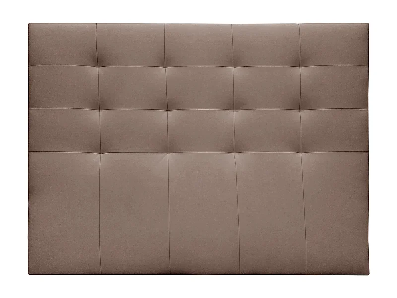 Buyqualia Cabecero Camas 150/135 en Polipiel (Alto 120 / Largo 160 / Ancho 4) (Marrón)