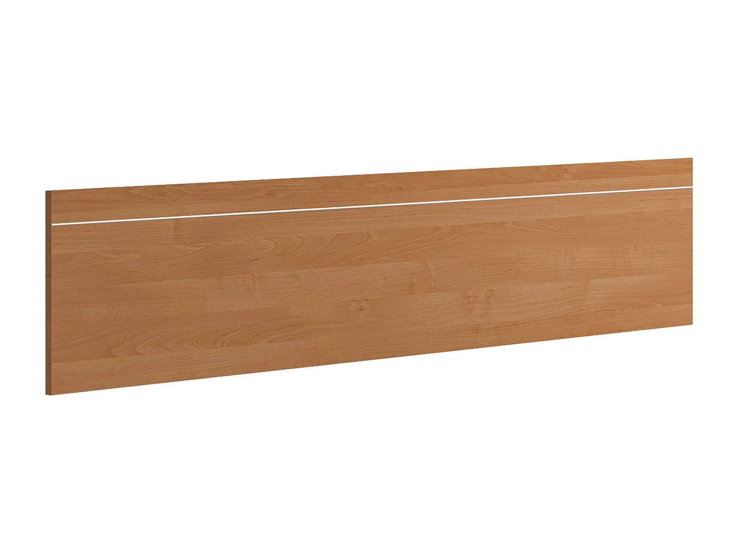 Buyqualia Cabecero Cama 150 (Alto 40 cm/Largo 158 cm/Grosor 1.5 cm) (Cerezo)