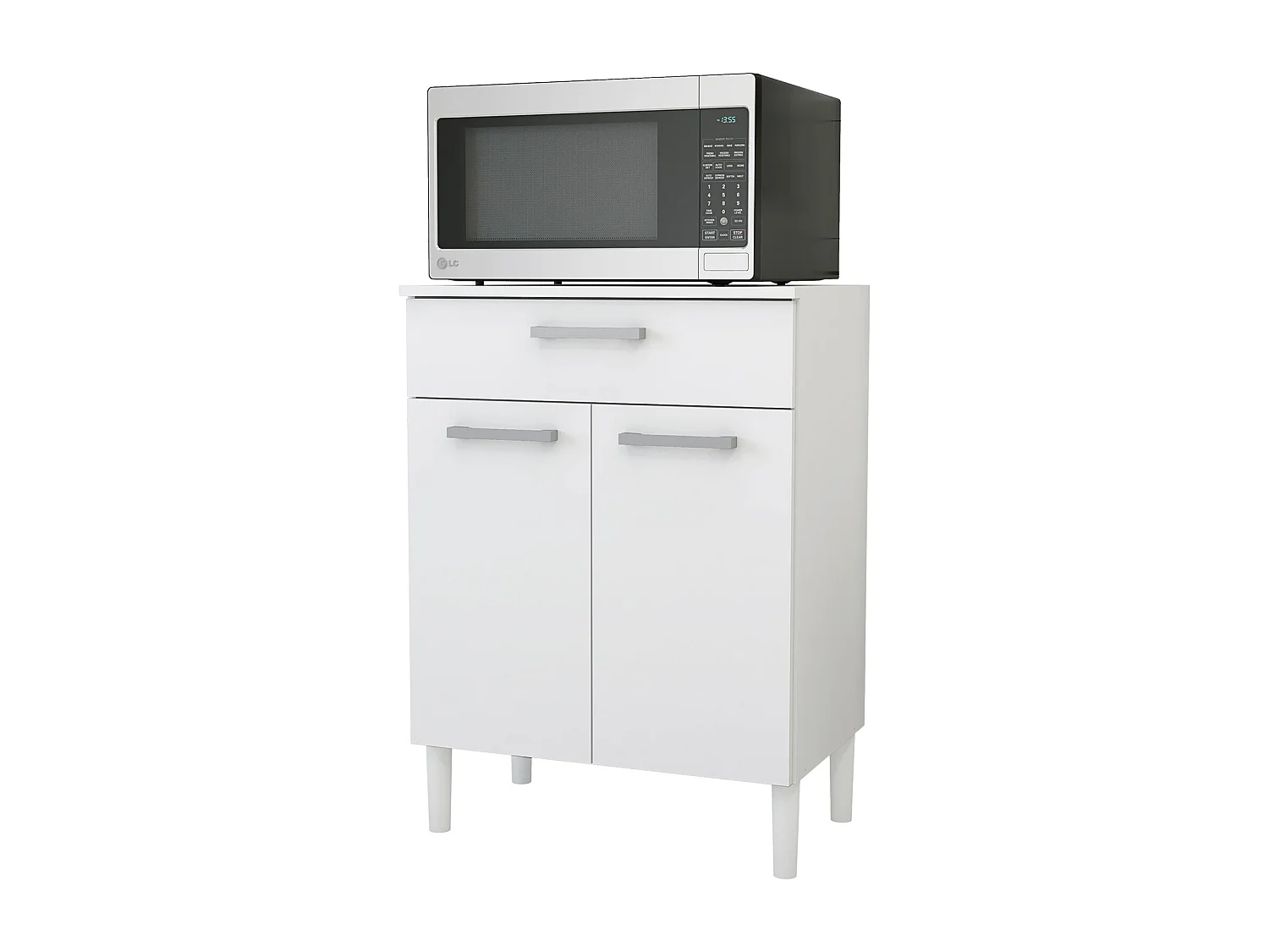 Armario para microondas - 1 cajón - 2 puertas - Buyqualia