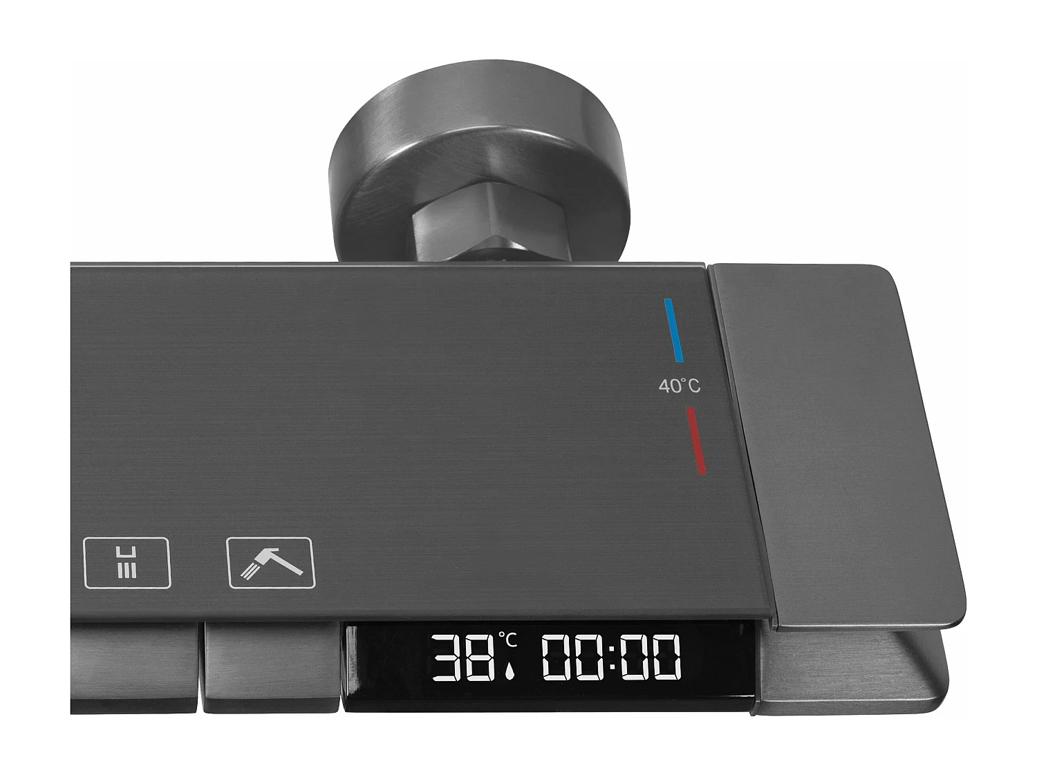 Conjunto De Ducha Rea Karl Thermostat Titanium