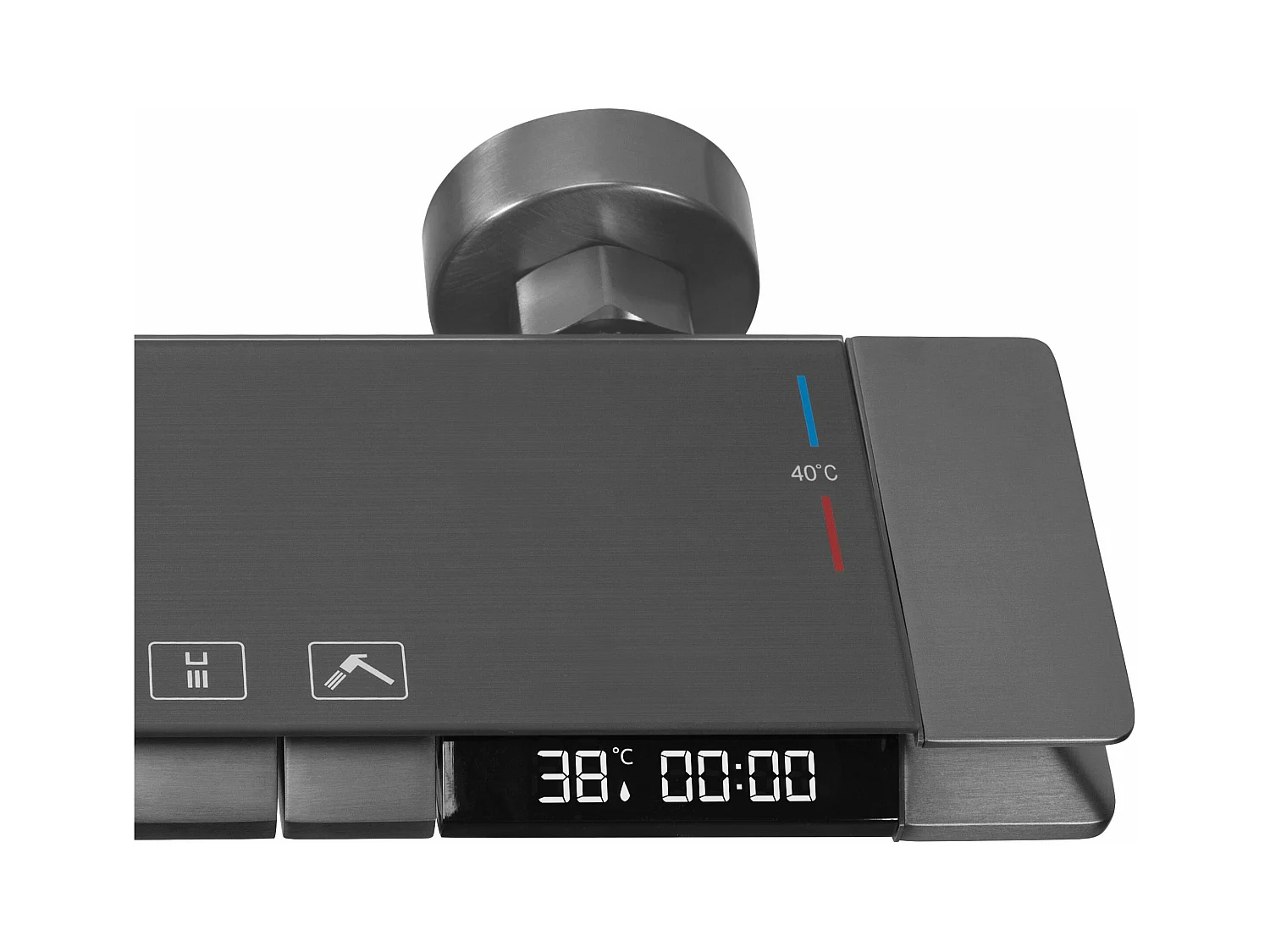 Kit De Douche Rea Karl Thermostat Titanium