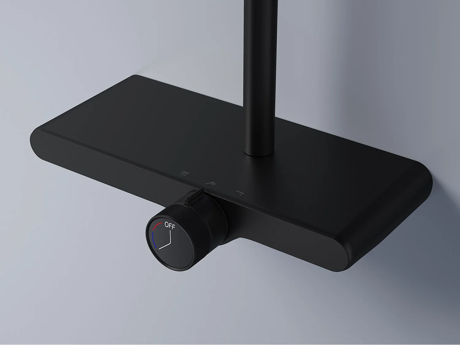 Set Doccia Rea Bari Black