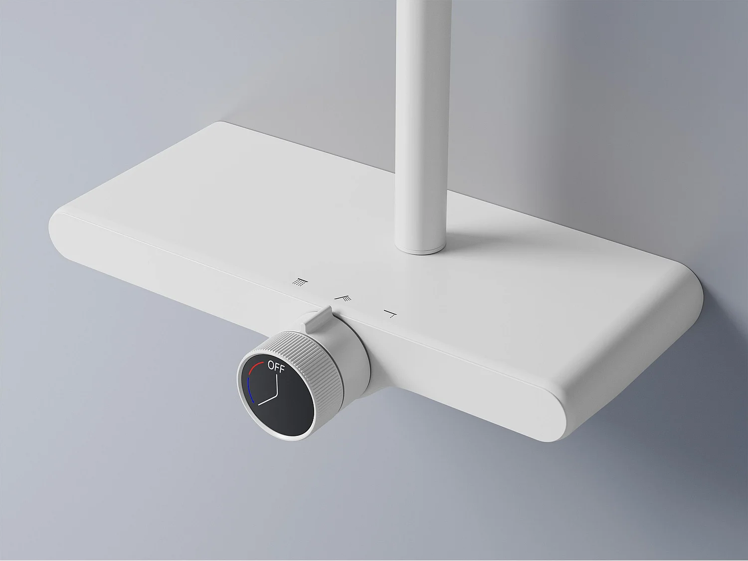 Kit De Douche Rea Bari White