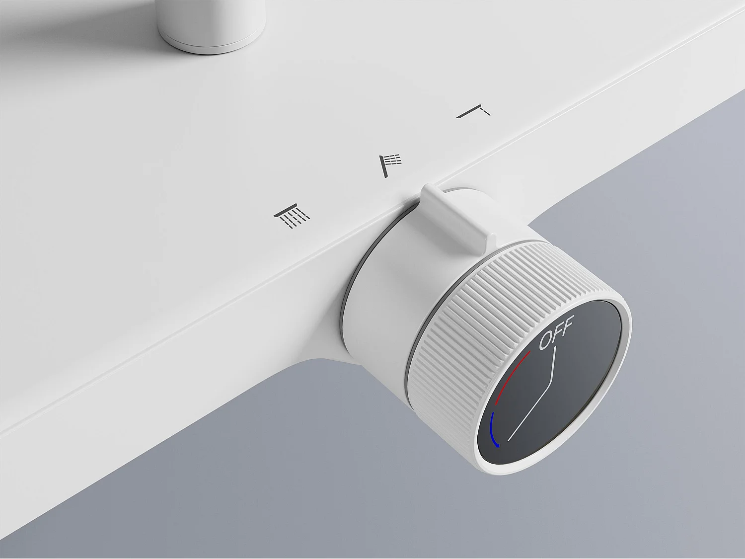 Kit De Douche Rea Bari White