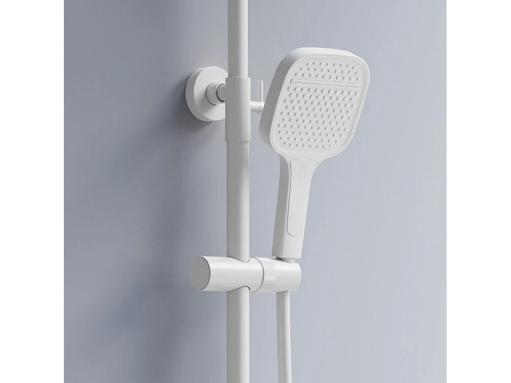 Kit De Douche Rea Bari White