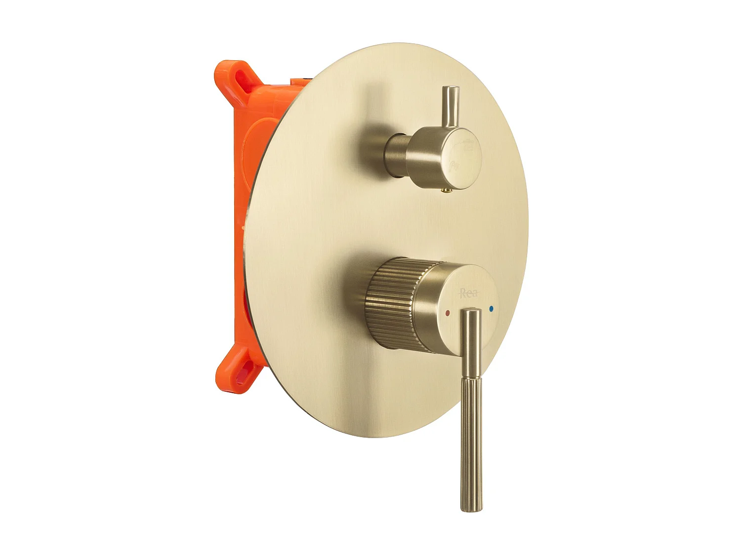 Kit De Douche Encastré Rea Dayton Thermostat Chrome