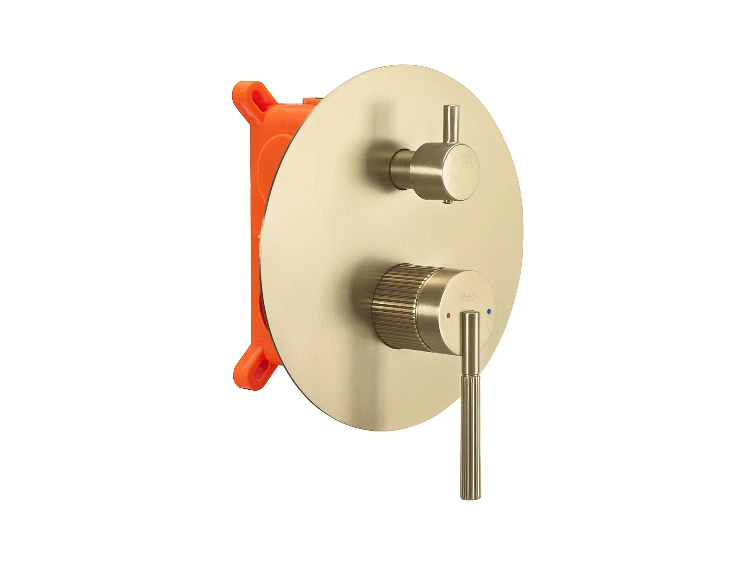 Kit De Douche Encastré Rea Dayton Thermostat Chrome