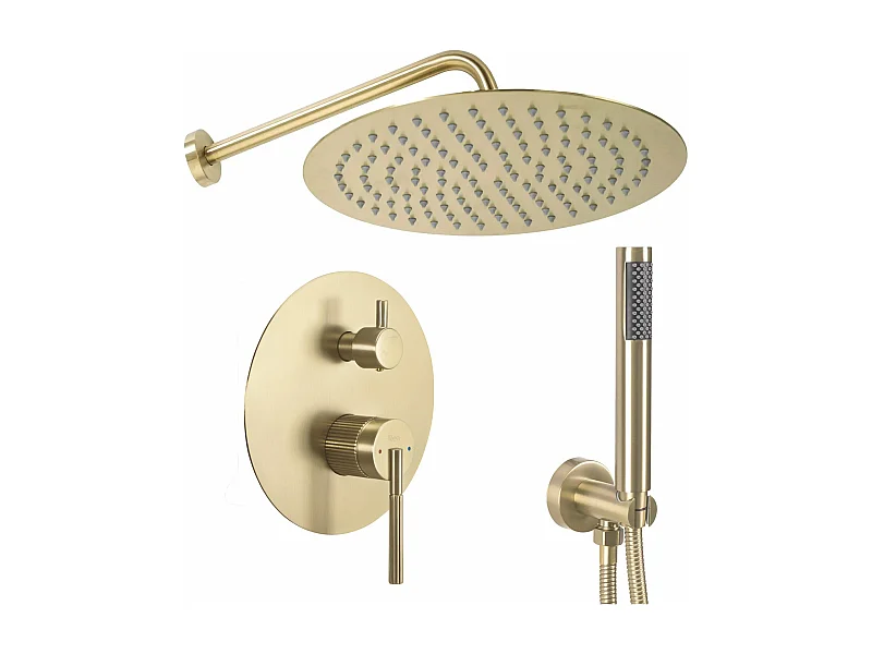 Inbouw Regendoucheset Rea Dayton Thermostat Chrome