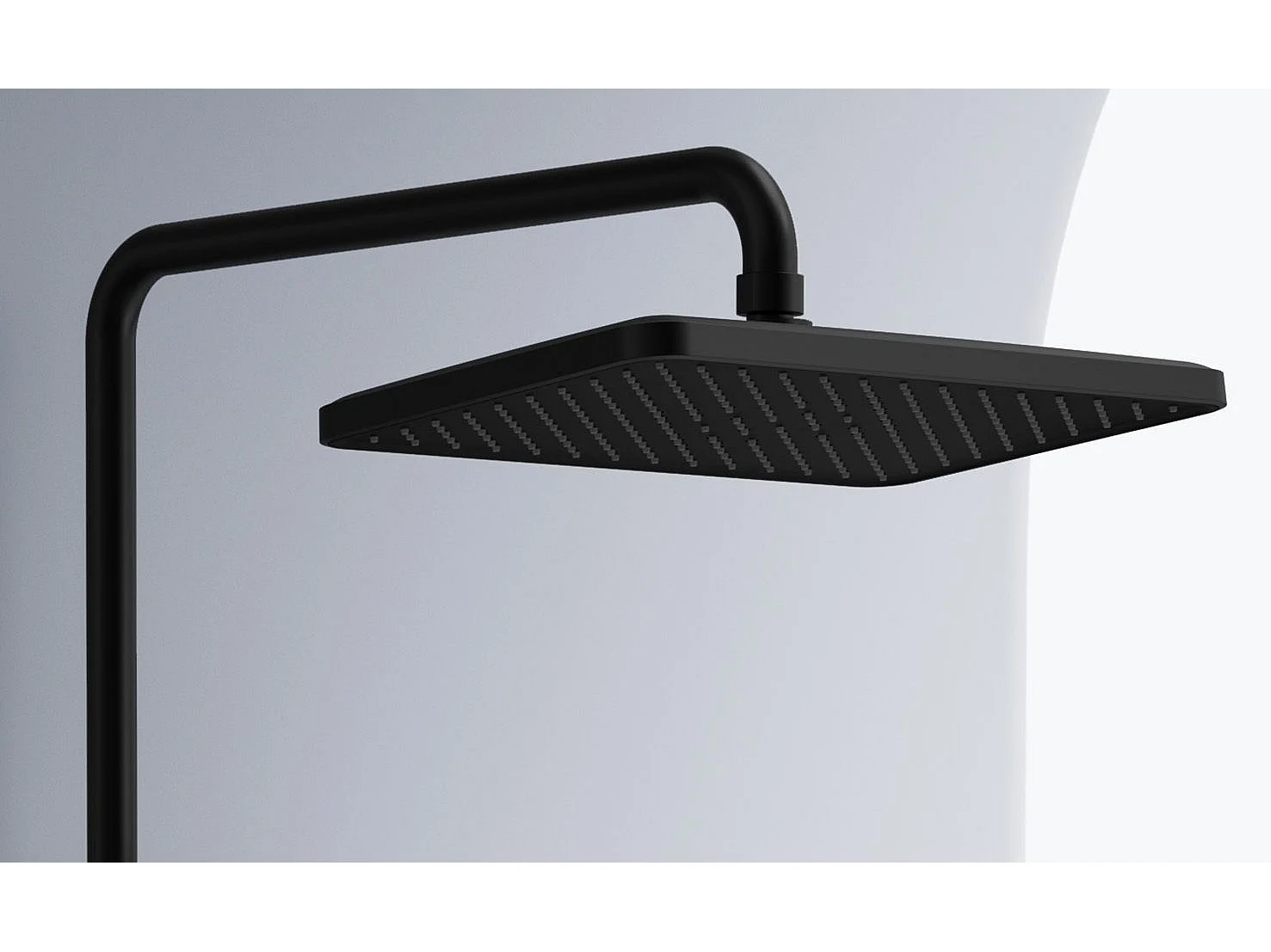 Conjunto De Duche Rea Pedro Thermostat Black