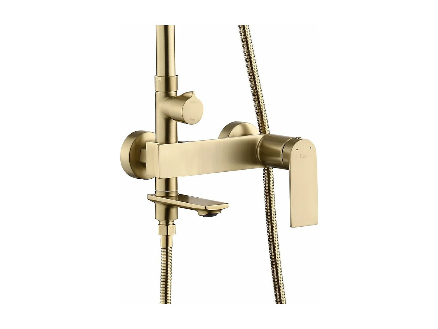 Conjunto De Ducha Rea My1902-78Gg Storm Brush Gold