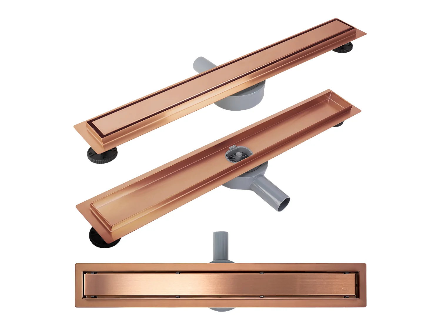 Drain Linéaire Rea Neox Pro 900 Brush Copper
