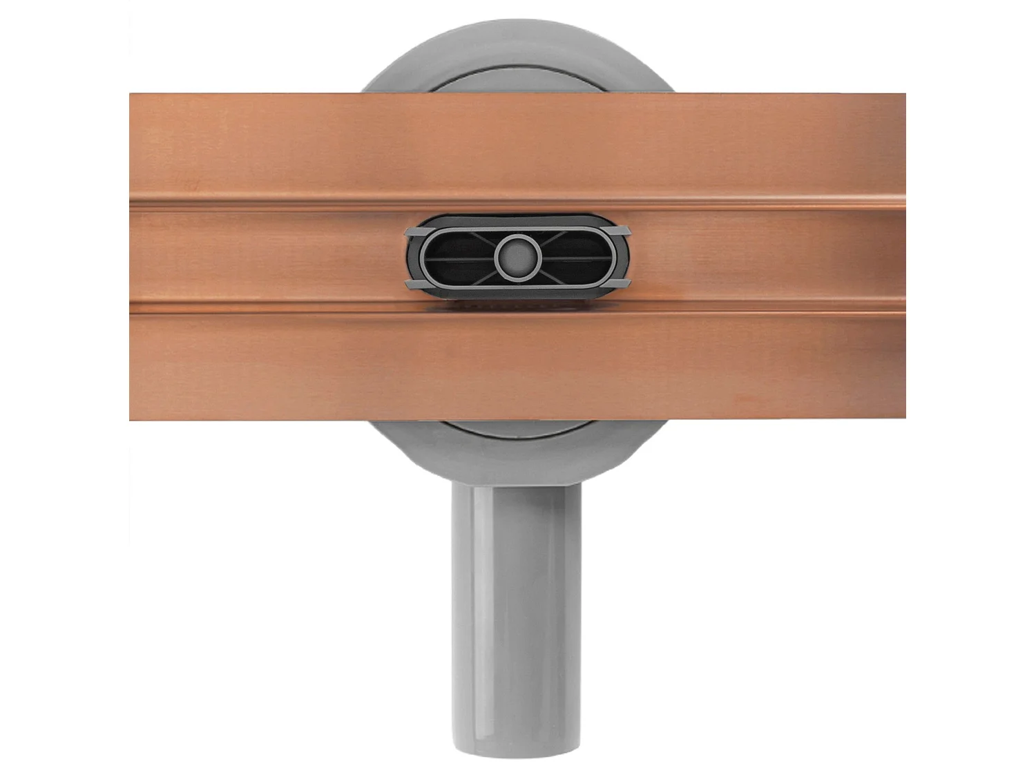 Lineaire Afvoer Rea Neox Slim Pro 1000 Brush Copper