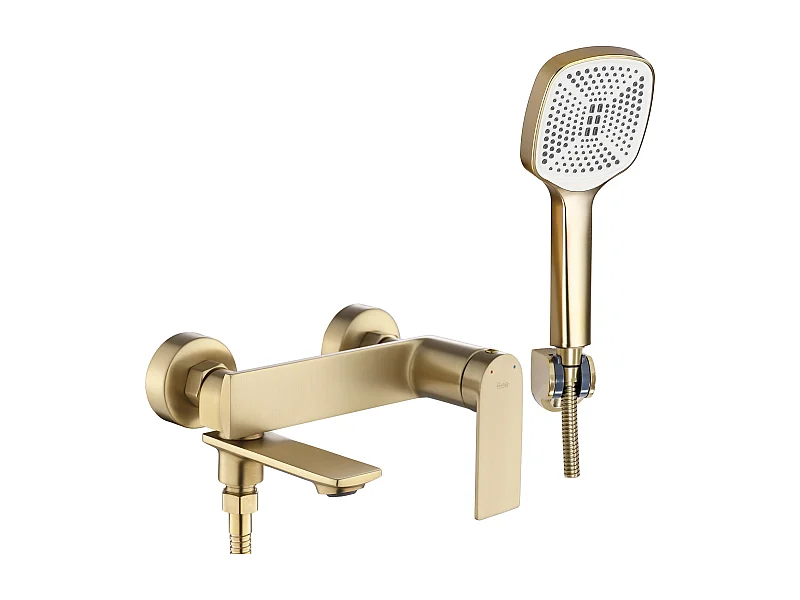 Robinet De Baignoire Rea My1902-3Gg Storm Brush Gold