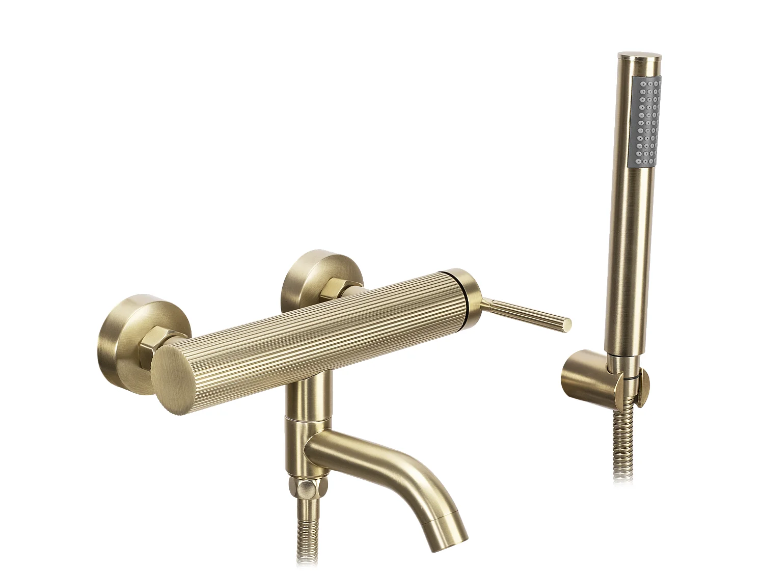 Bathtub De Piso Rea Js-B34803Bg Argon Brush Gold