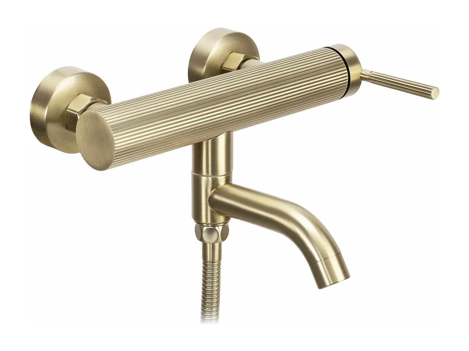 Bathtub De Piso Rea Js-B34803Bg Argon Brush Gold