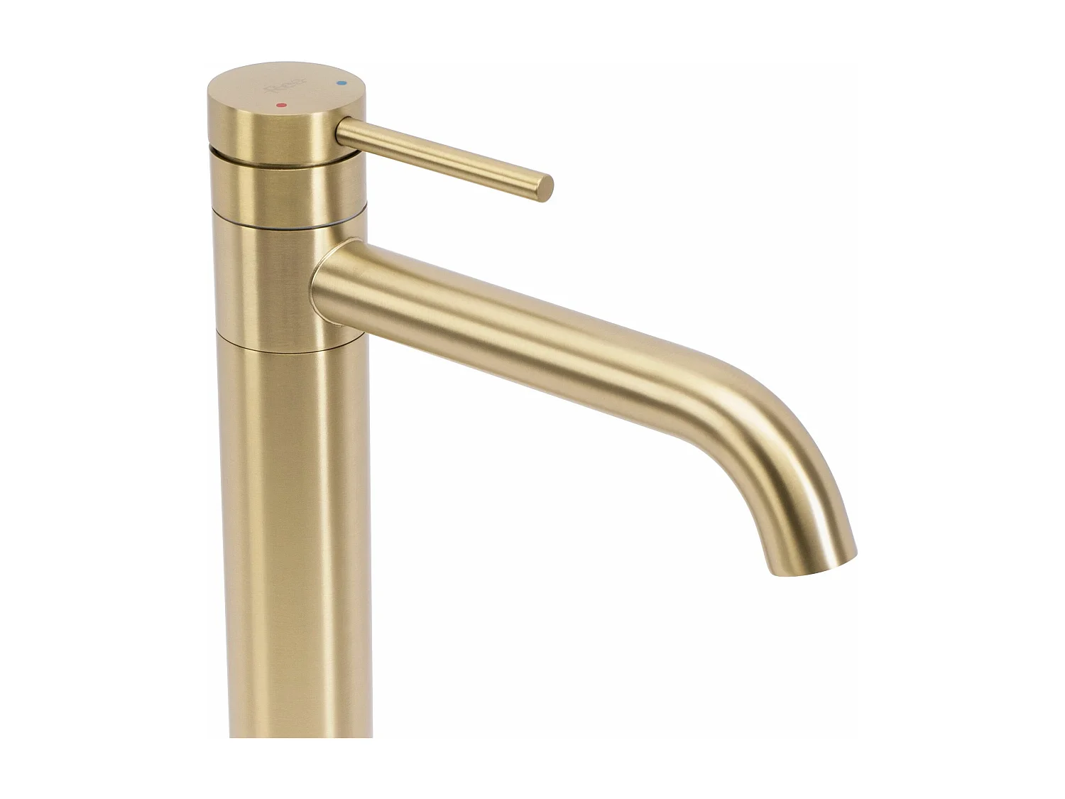 Robinet De Lavabo Rea Lungis High Brush Gold
