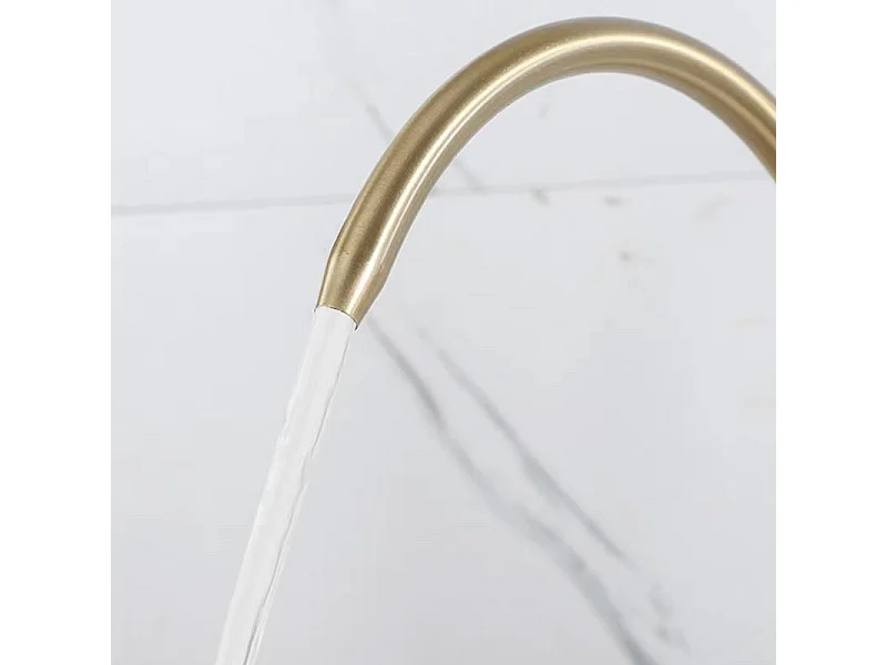 Robinet De Cuisine Rea Eco Fresh Brush Gold