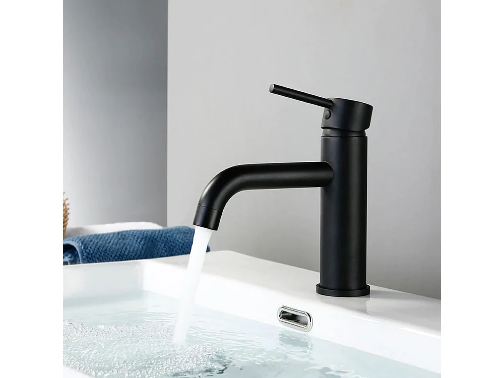 Robinet De Lavabo Rea Nexos Low Black