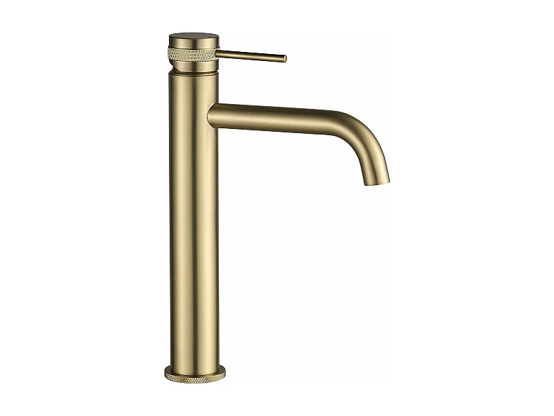 Orbit Misturadora De Lavatório Rea Lungo Grip High Brush Gold