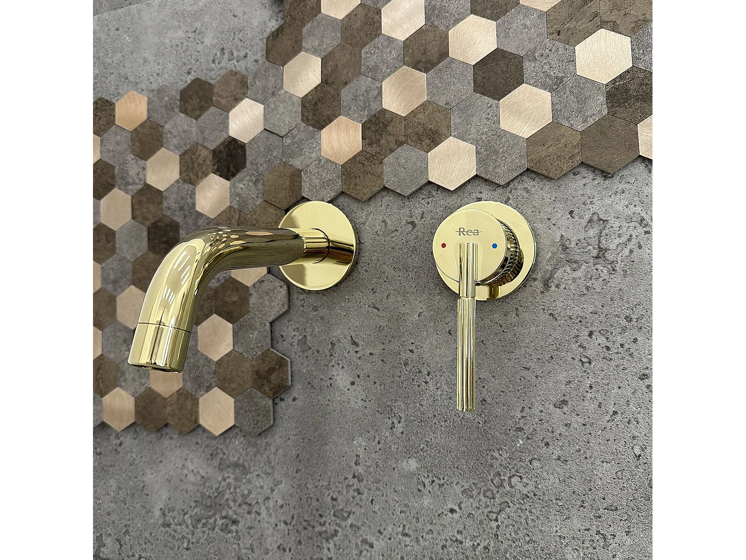 Grifo Emportado Oculto Rea Argon Js-622704G Gold