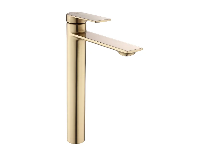 Grifo De Lavabo Rea My1902-21Gg Storm High Brush Gold