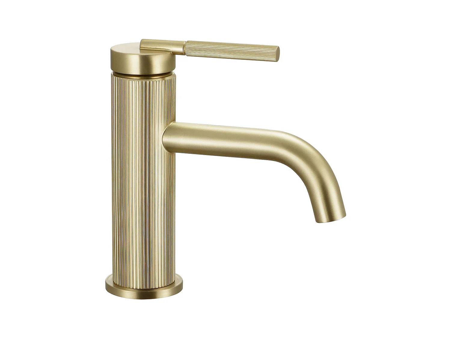 Robinet De Lavabo Rea Js-B348Bg Argon Low Brush Gold