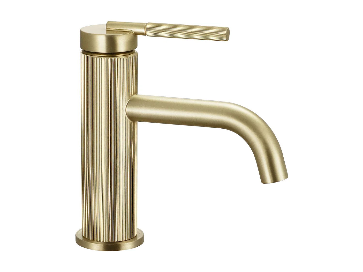 Grifo De Lavabo Rea Js-B348Bg Argon Low Brush Gold