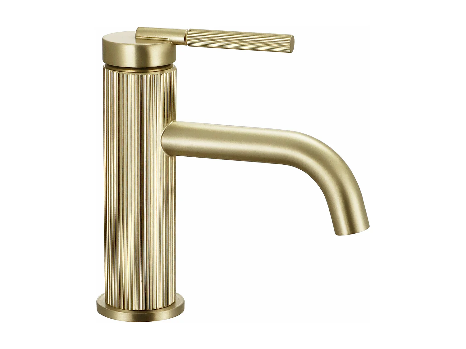 Grifo De Lavabo Rea Js-B348Bg Argon Low Brush Gold