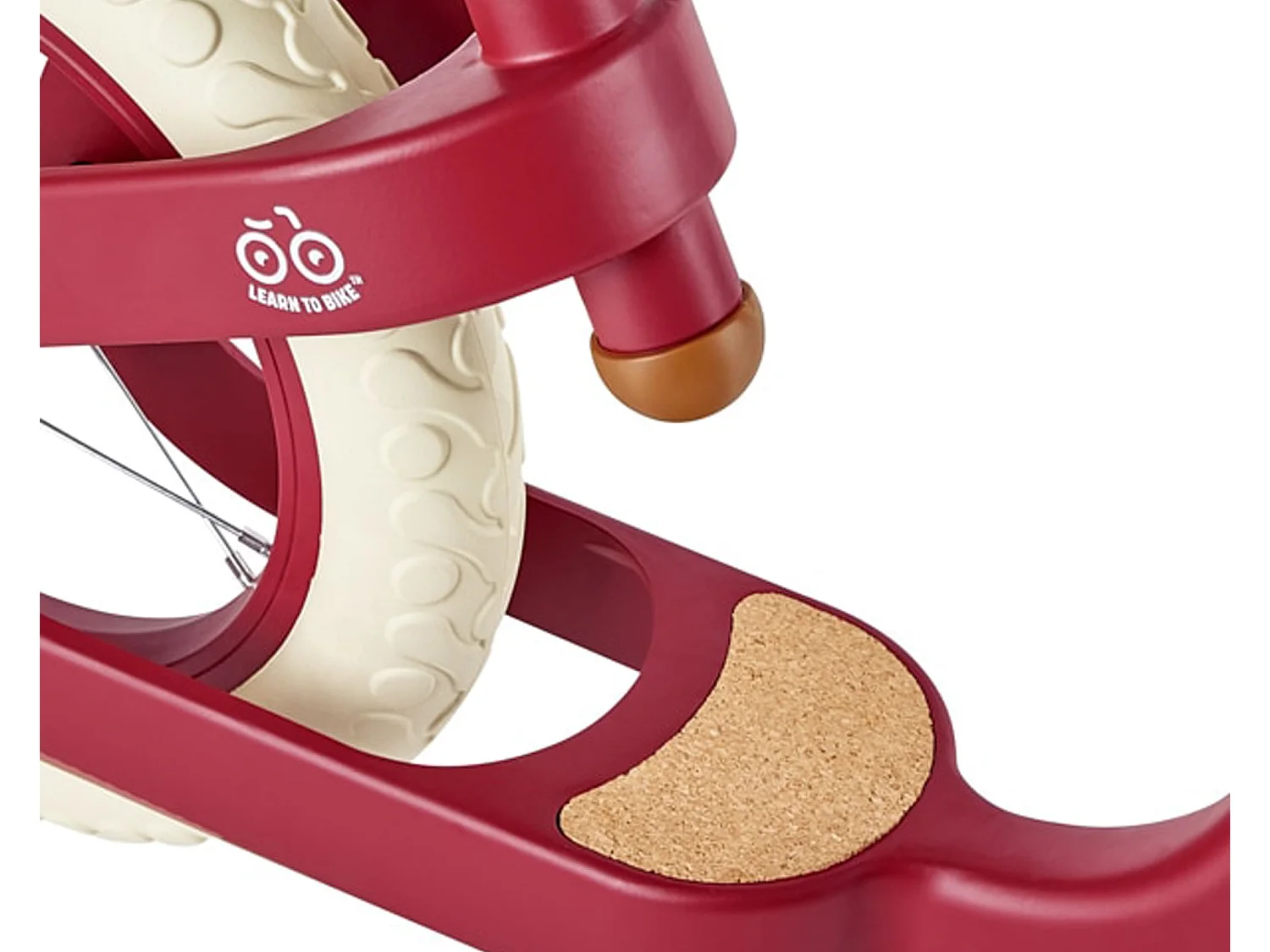 Rowerek biegowy czerwony