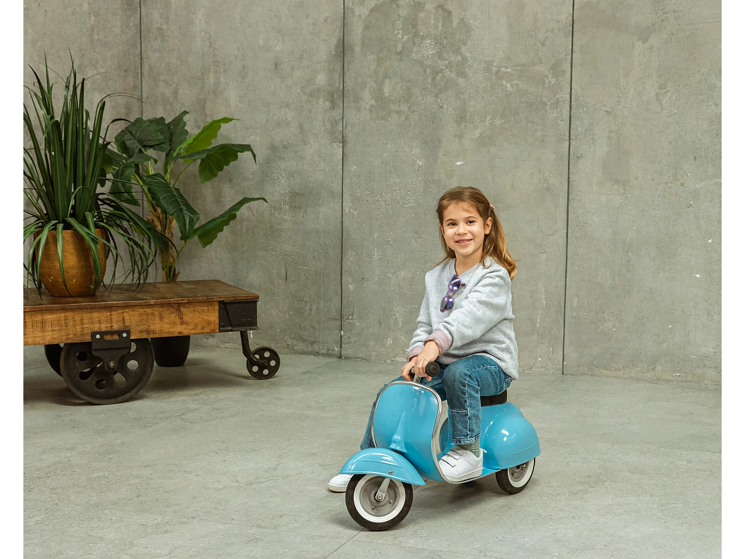 PRIMO Scooter Loopfiets Blauw