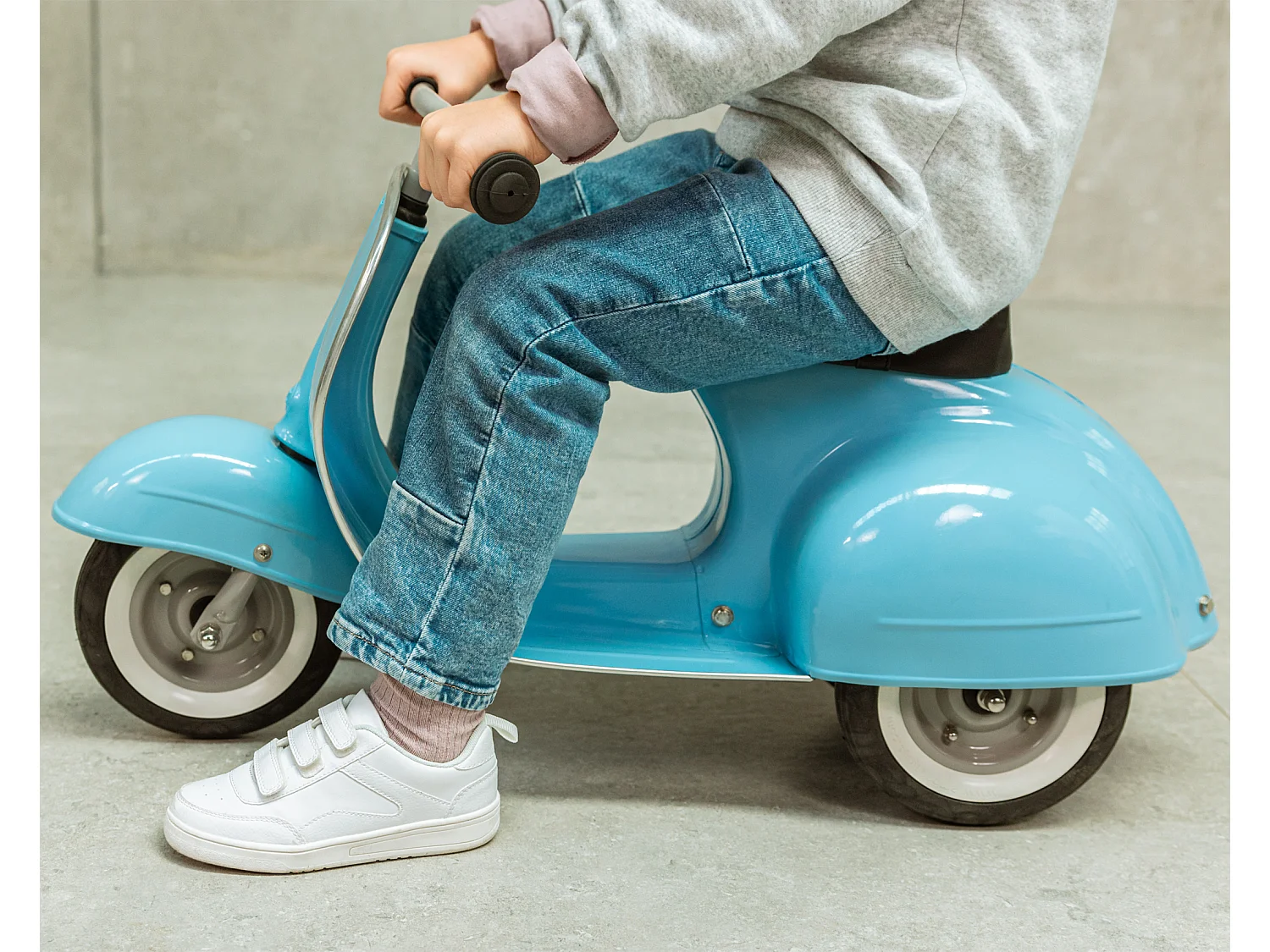 PRIMO Scooter Loopfiets Blauw