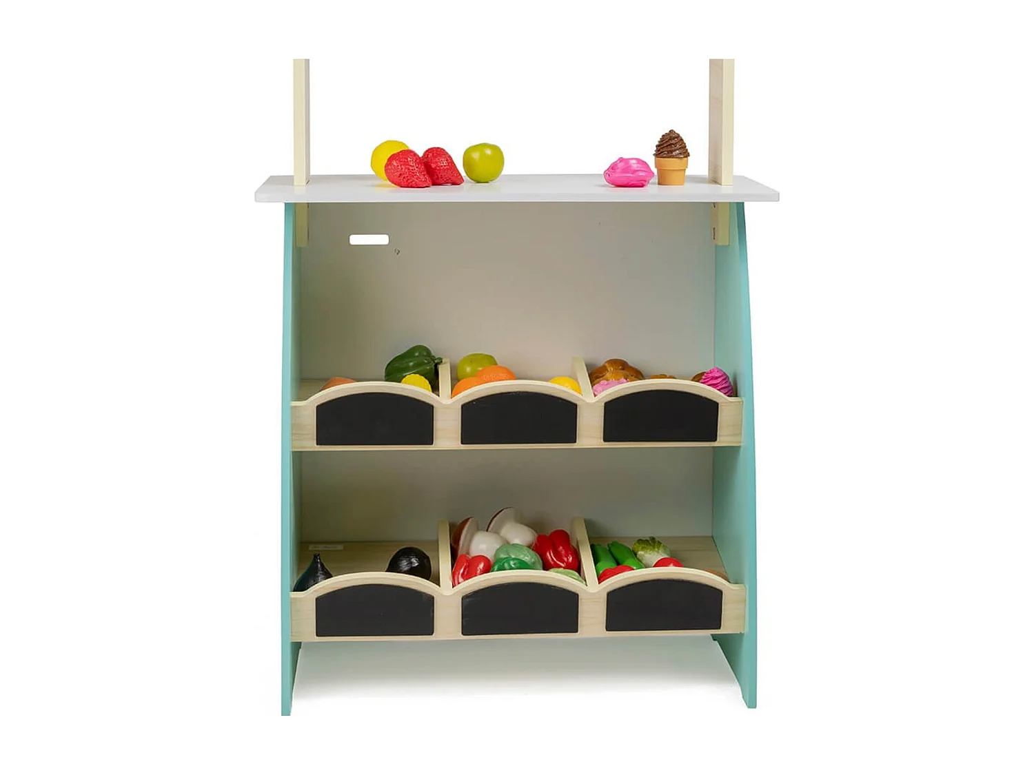 EUREKAKIDS - Établi de marchand en bois pour enfant - De 3 à 12 ans