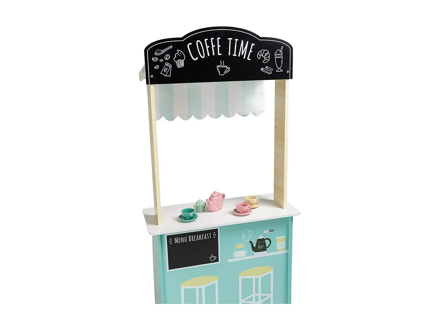 Établi de marchand en bois pour enfant - De 3 à 12 ans