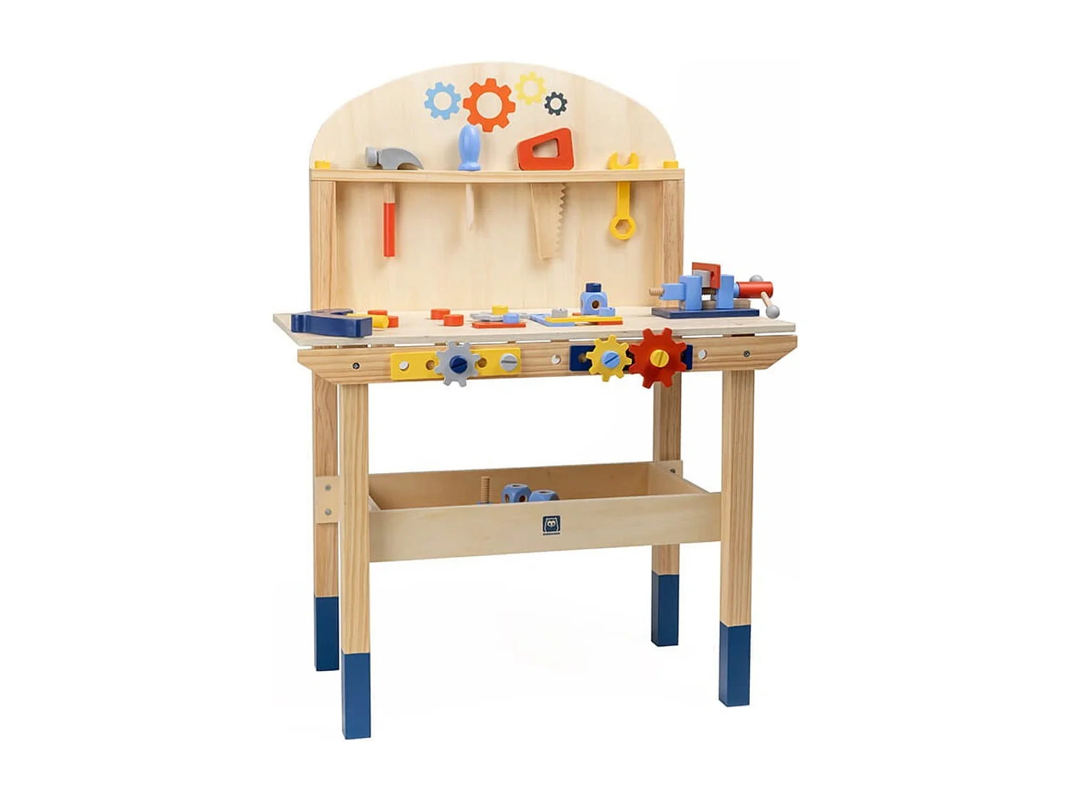 DIY-Werkbank aus Holz für Kinder im Alter von 3 bis 12 Jahren