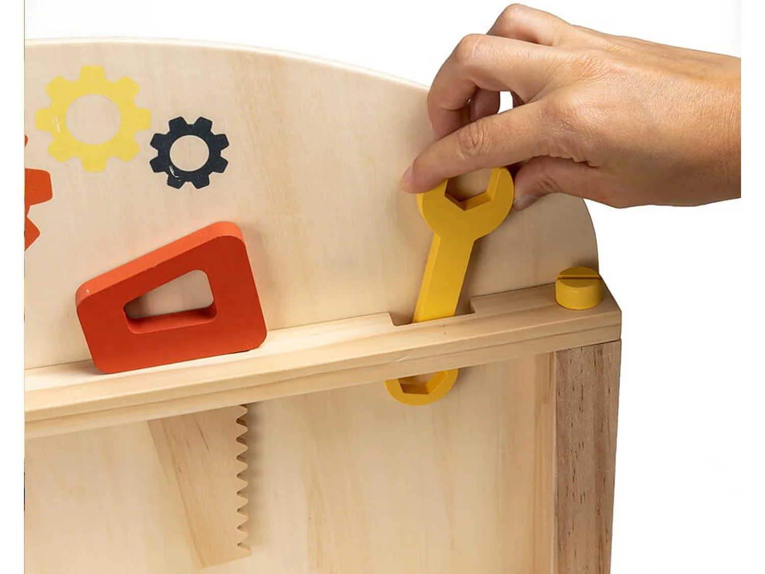 DIY-Werkbank aus Holz für Kinder im Alter von 3 bis 12 Jahren